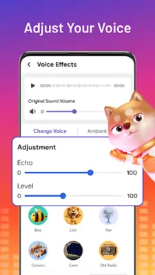 Voice Changer Voice Effects android App screenshot 4